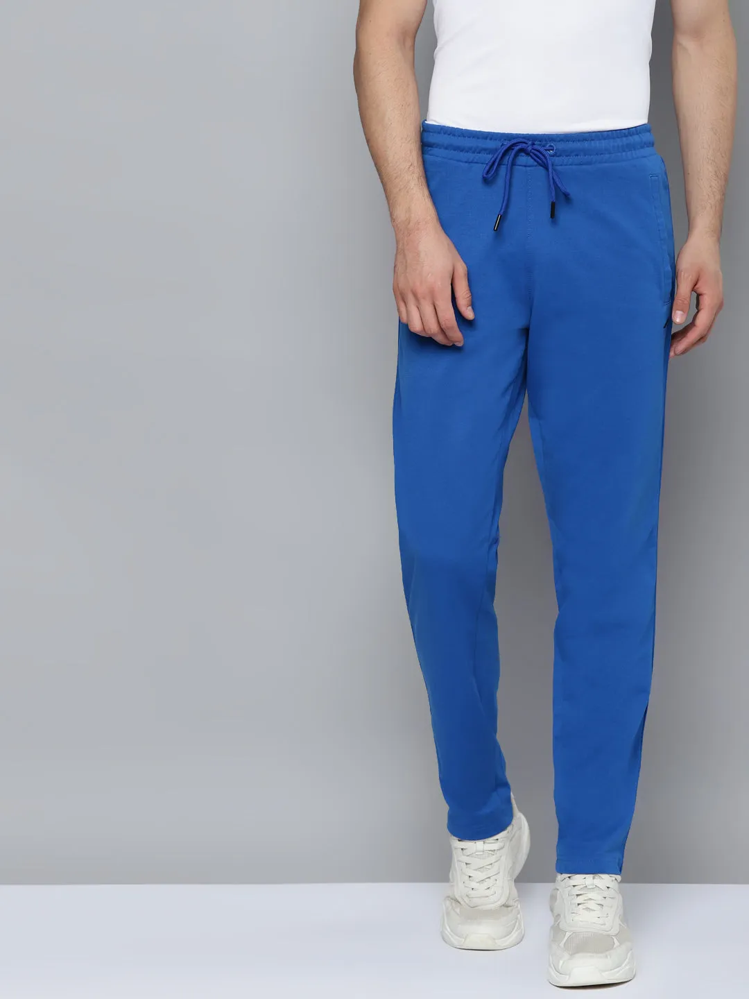 Alcis Men Blue Solid Running Joggers
