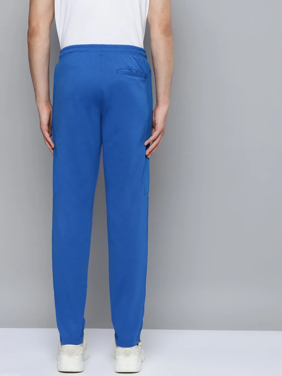 Alcis Men Blue Solid Running Joggers