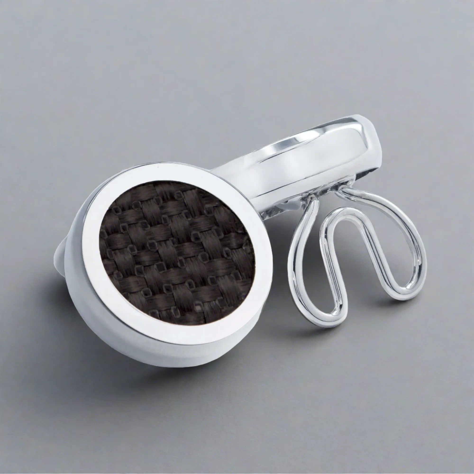 Azthom Carbon Fibre Button Cover