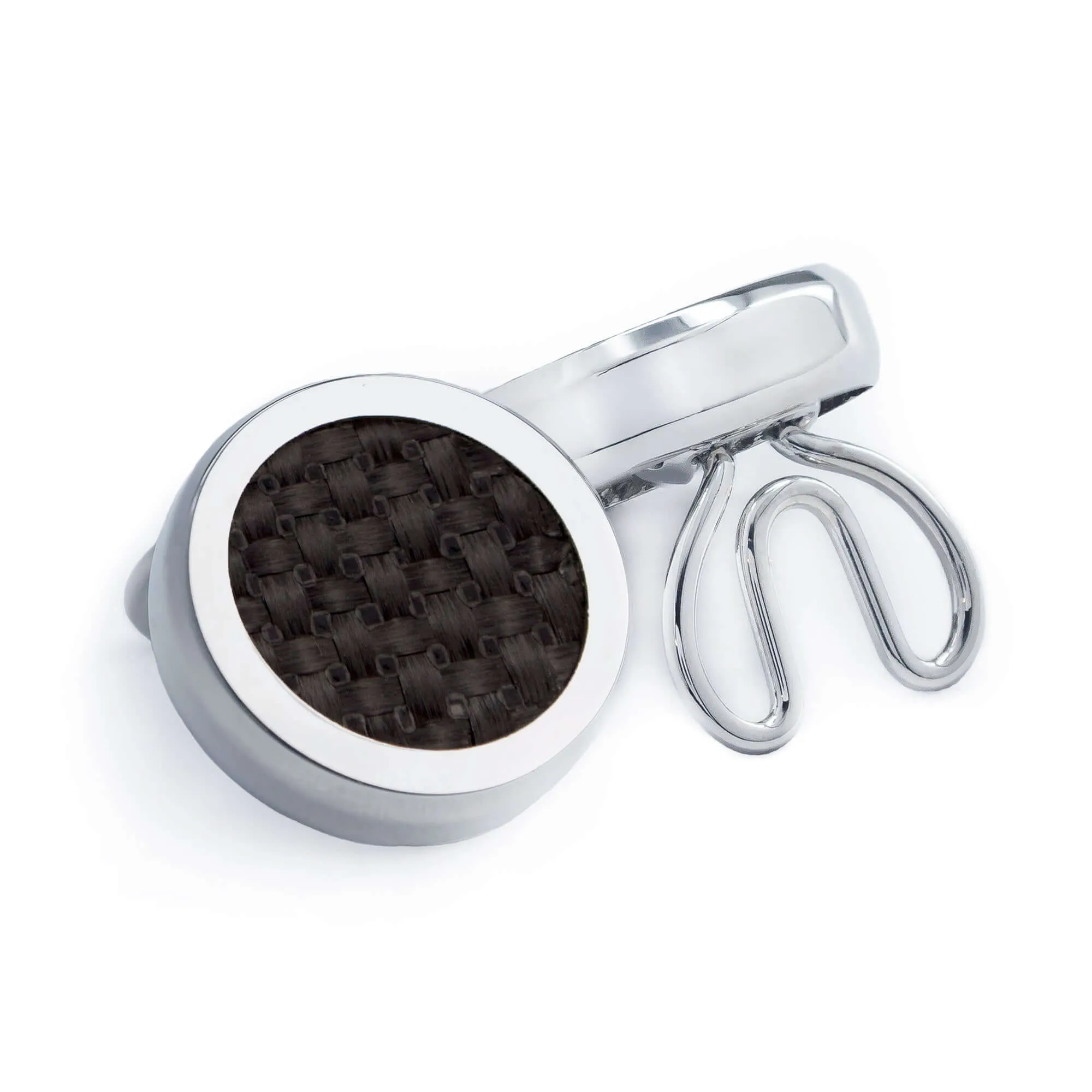 Azthom Carbon Fibre Button Cover