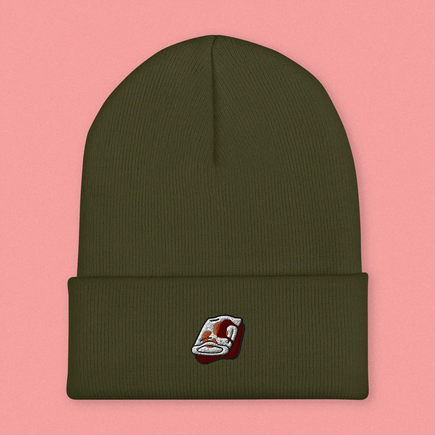Cheung Fun Embroidered Beanie