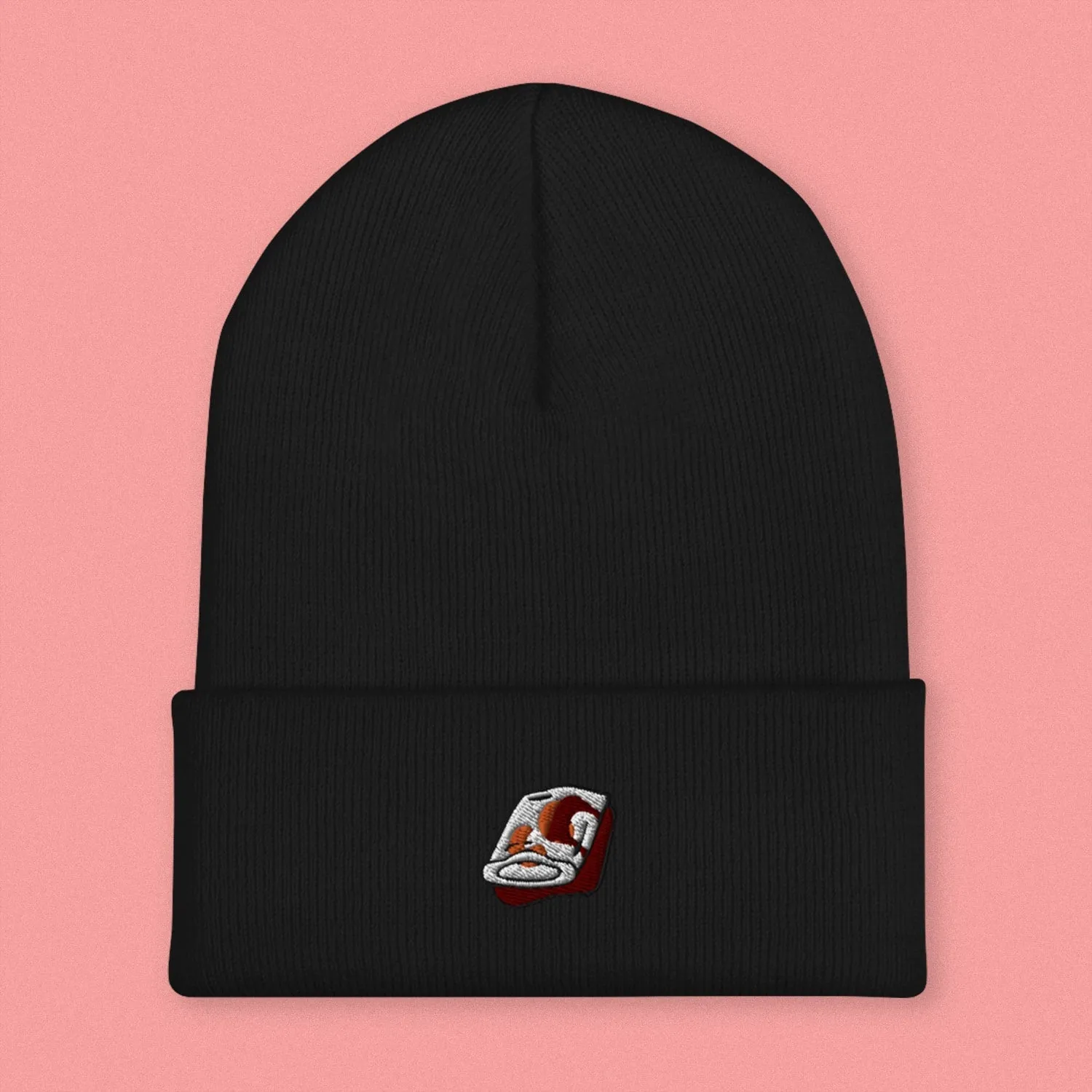 Cheung Fun Embroidered Beanie