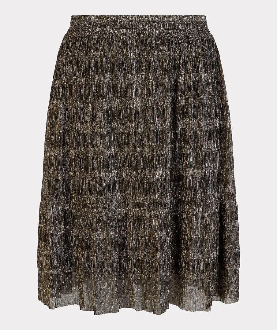 FANCY RUFFLE GLITTER SKIRT
