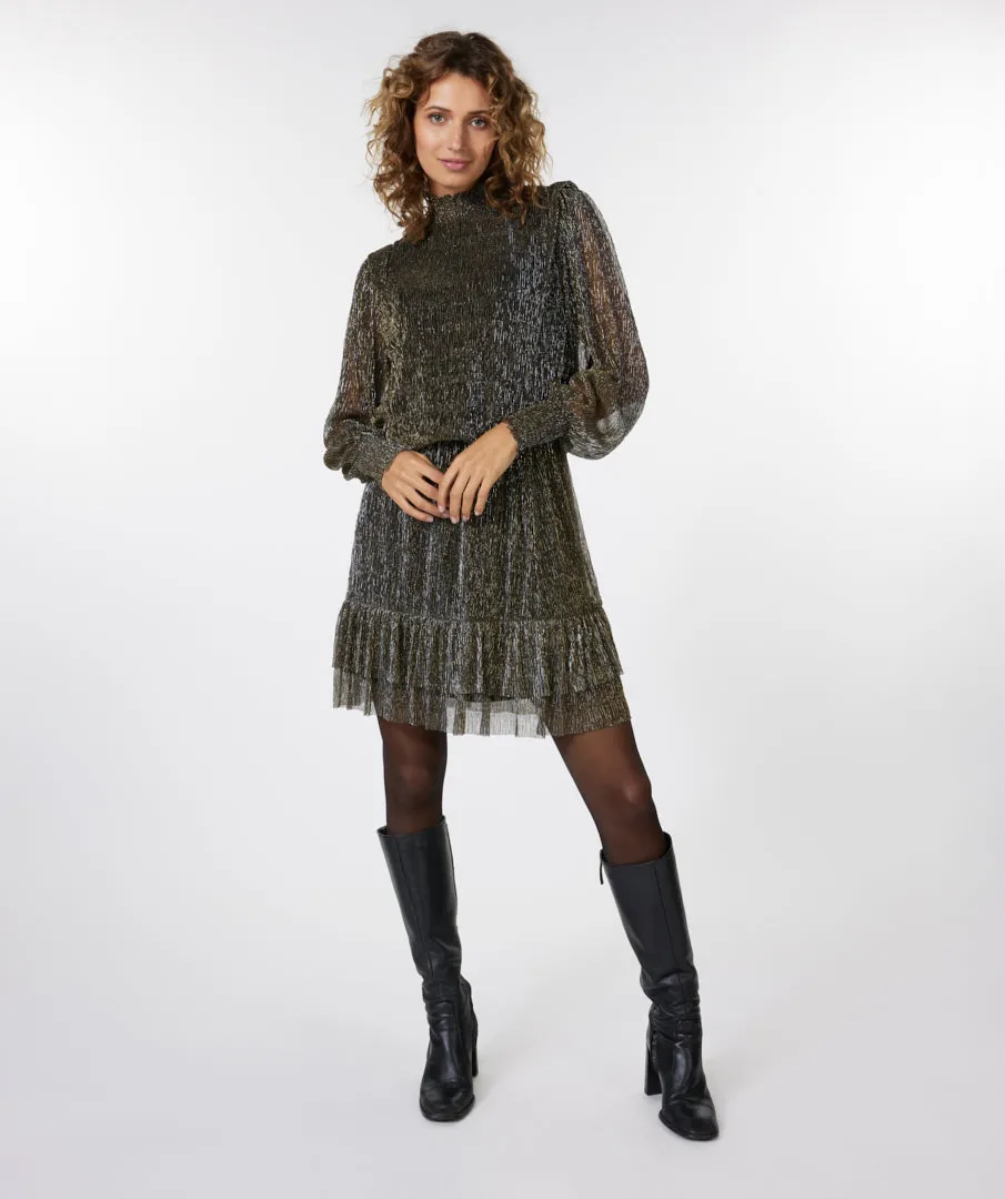 FANCY RUFFLE GLITTER SKIRT