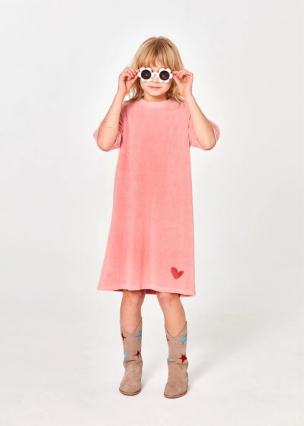French Terry Pink Dress