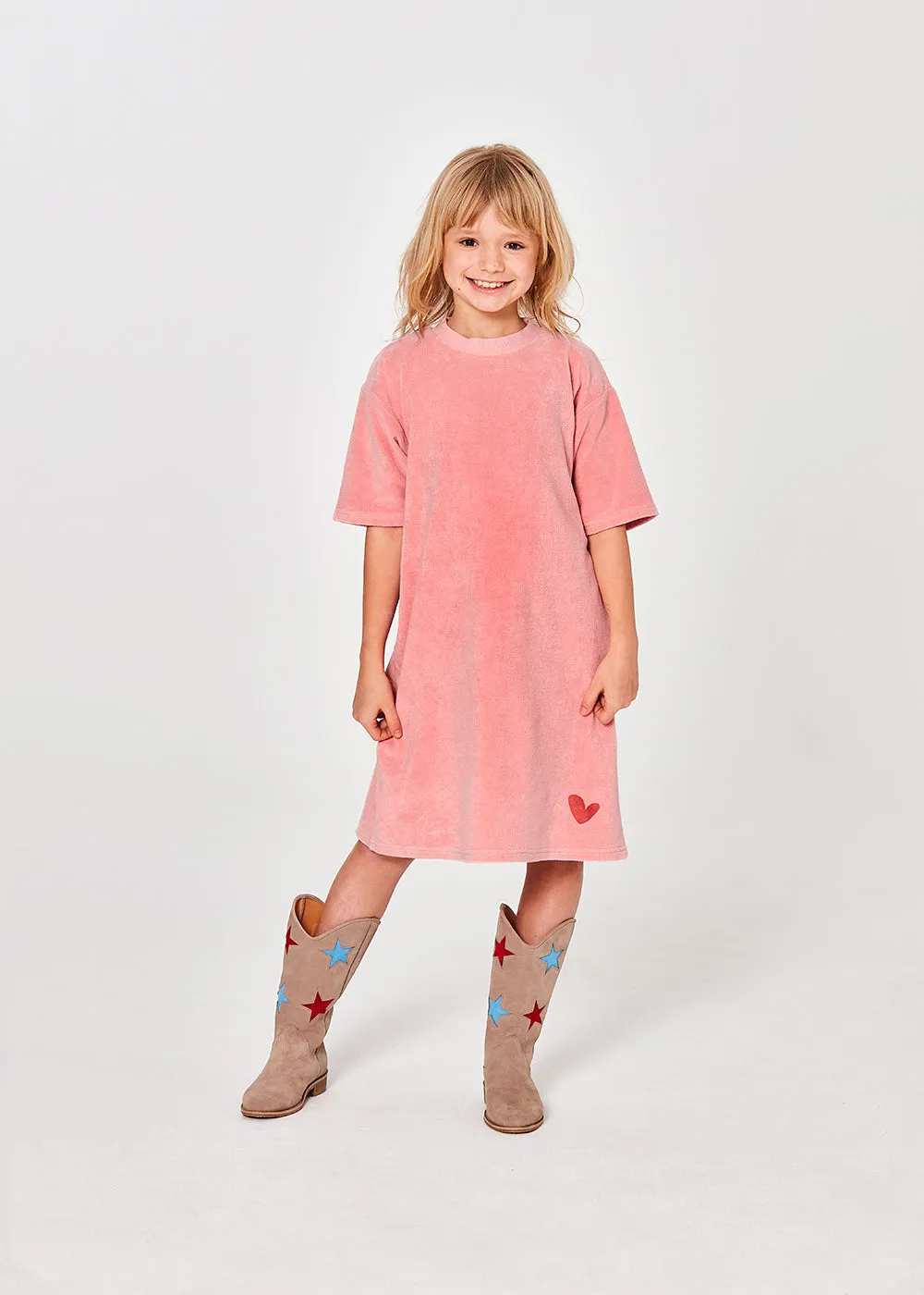 French Terry Pink Dress
