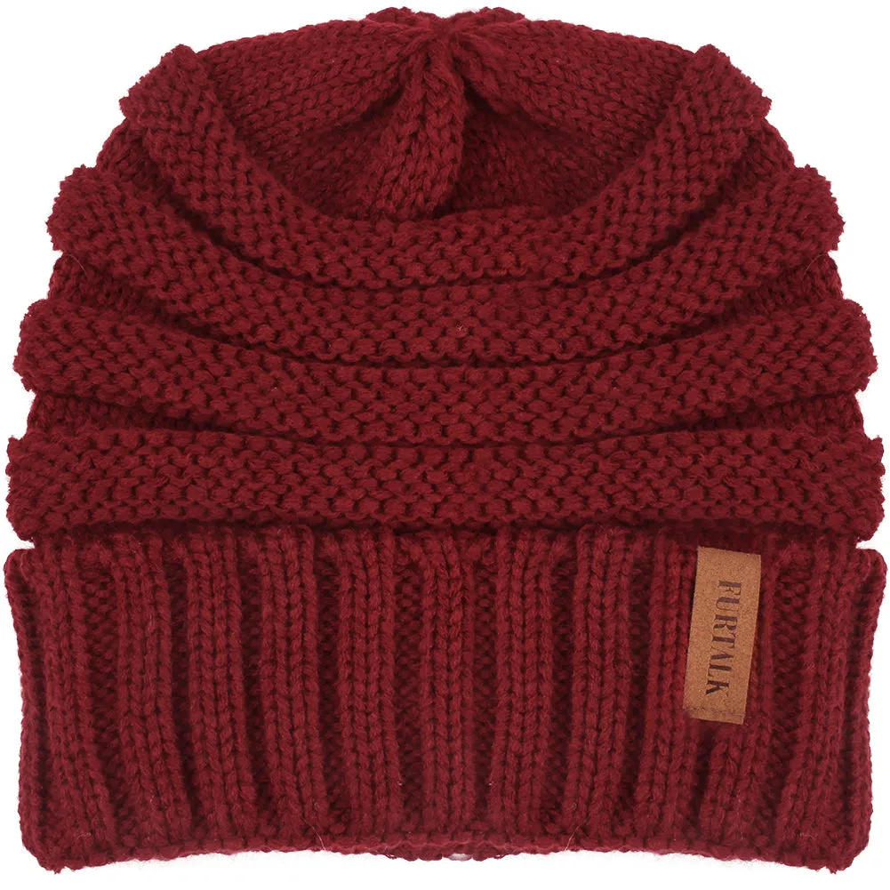 FURTALK Women Winter Slouchy Beanies Hat Drop Shipping  A047