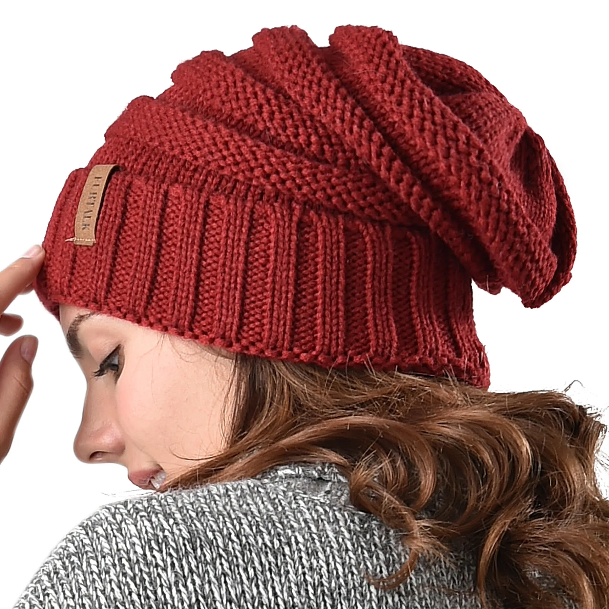 FURTALK Women Winter Slouchy Beanies Hat Drop Shipping  A047