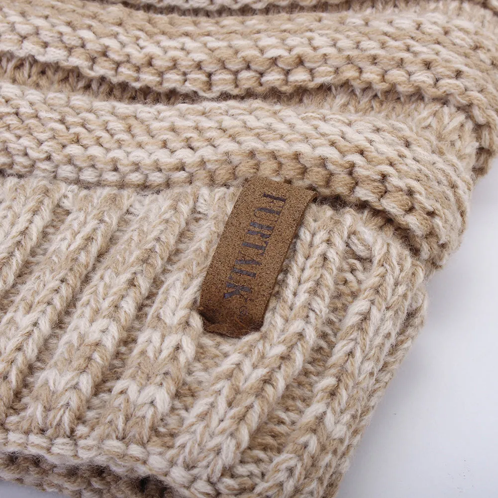 FURTALK Women Winter Slouchy Beanies Hat Drop Shipping  A047