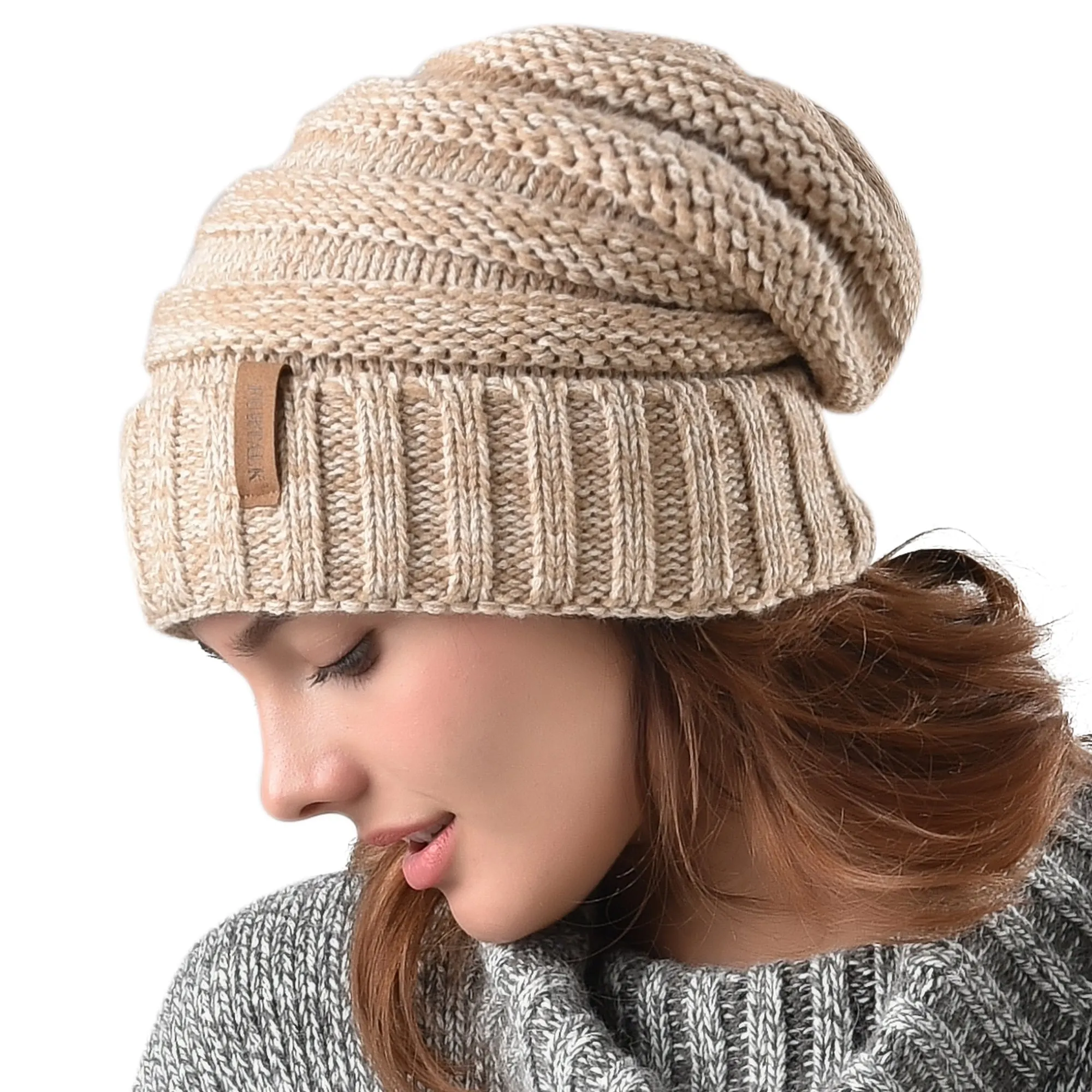 FURTALK Women Winter Slouchy Beanies Hat Drop Shipping  A047