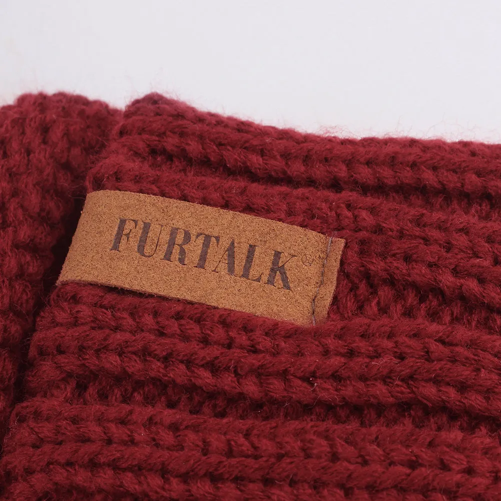 FURTALK Women Winter Slouchy Beanies Hat Drop Shipping  A047