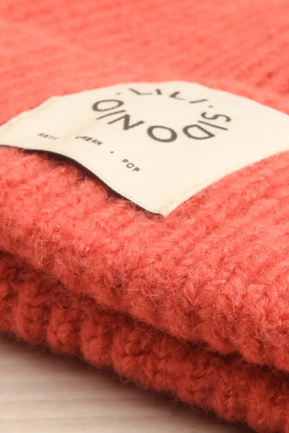 Getxo Coral | Rib Knit Tuque