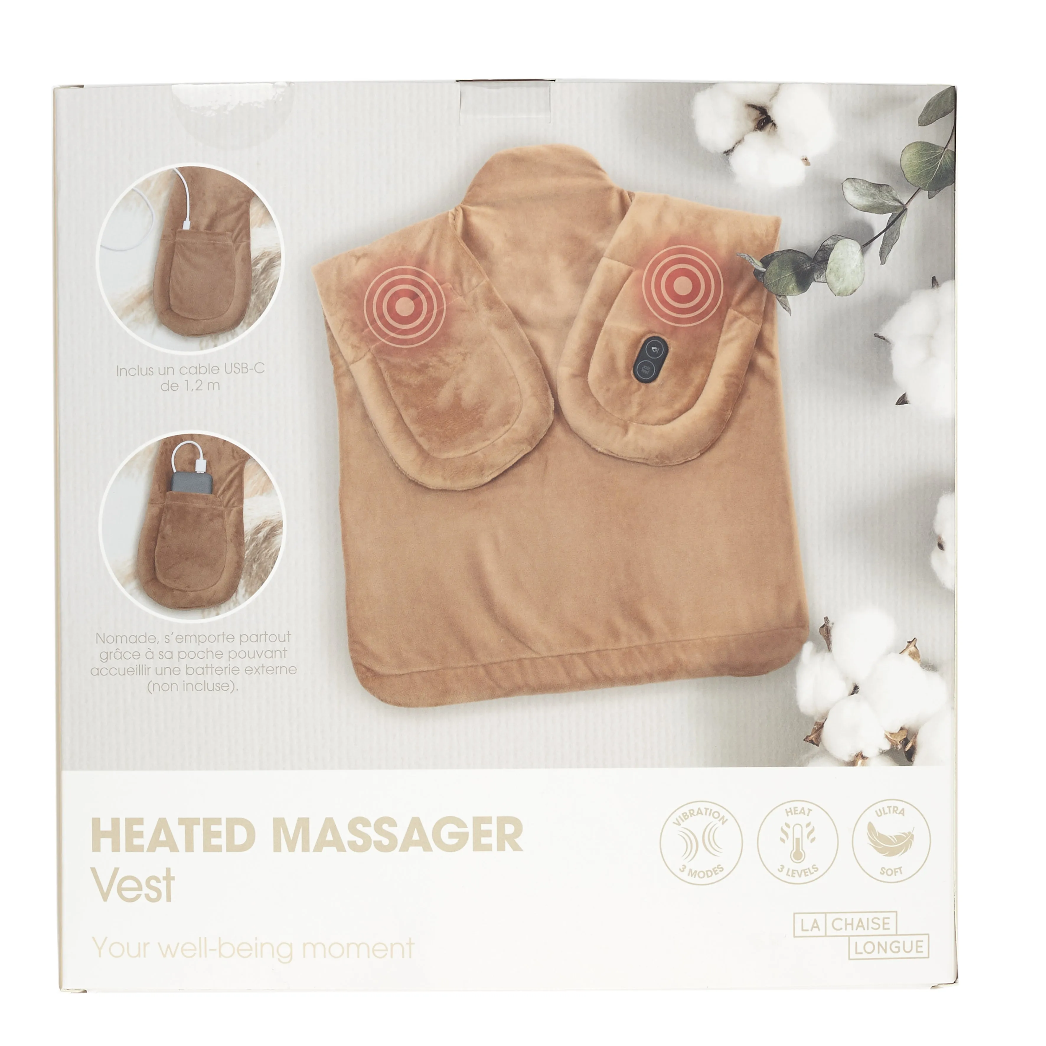 Gilet Masseur Chauffant