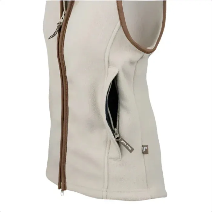 Jack Pyke Ladies Countryman Fleece Gilet - Mushroom