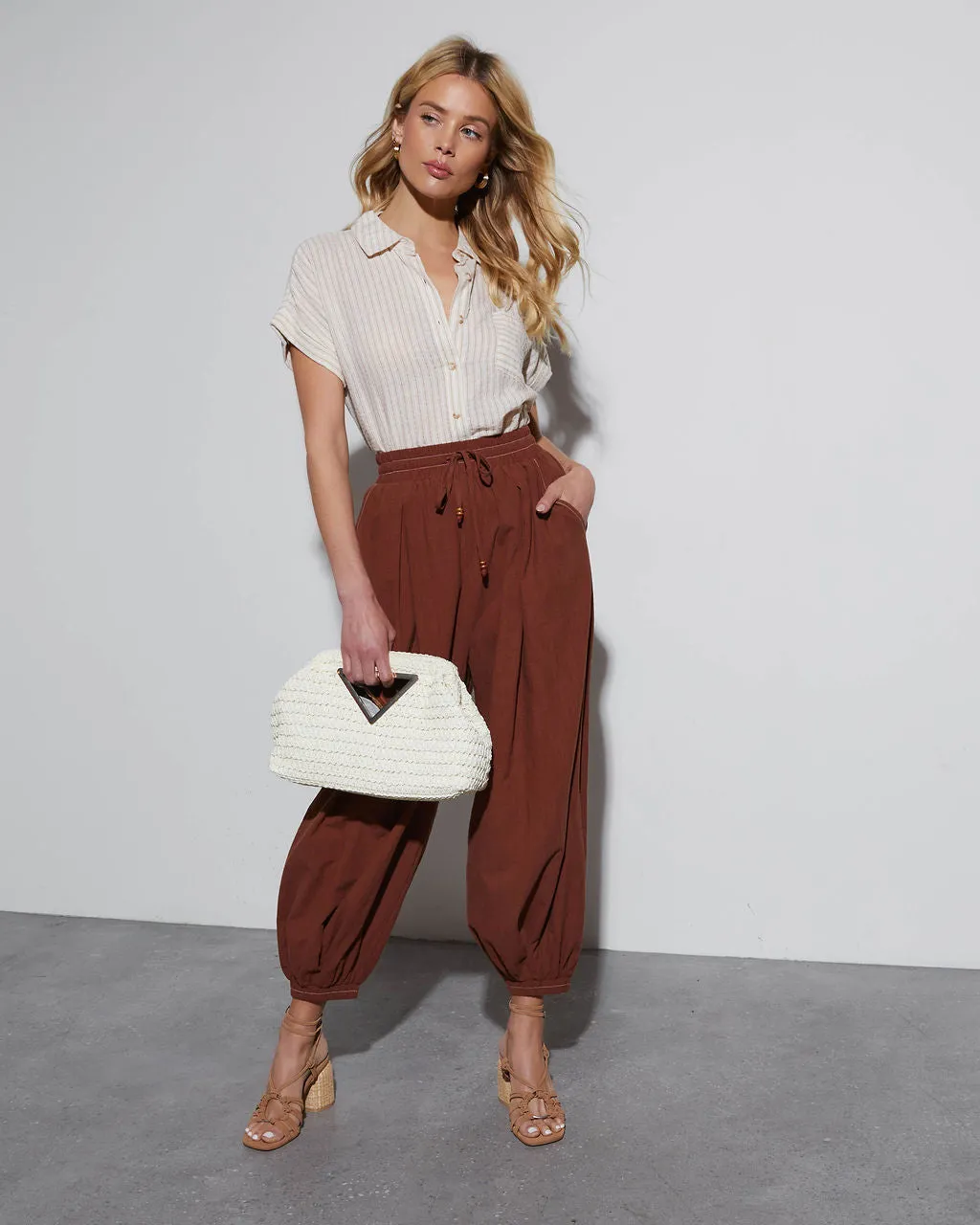 Koda Oversized Drawstring Joggers