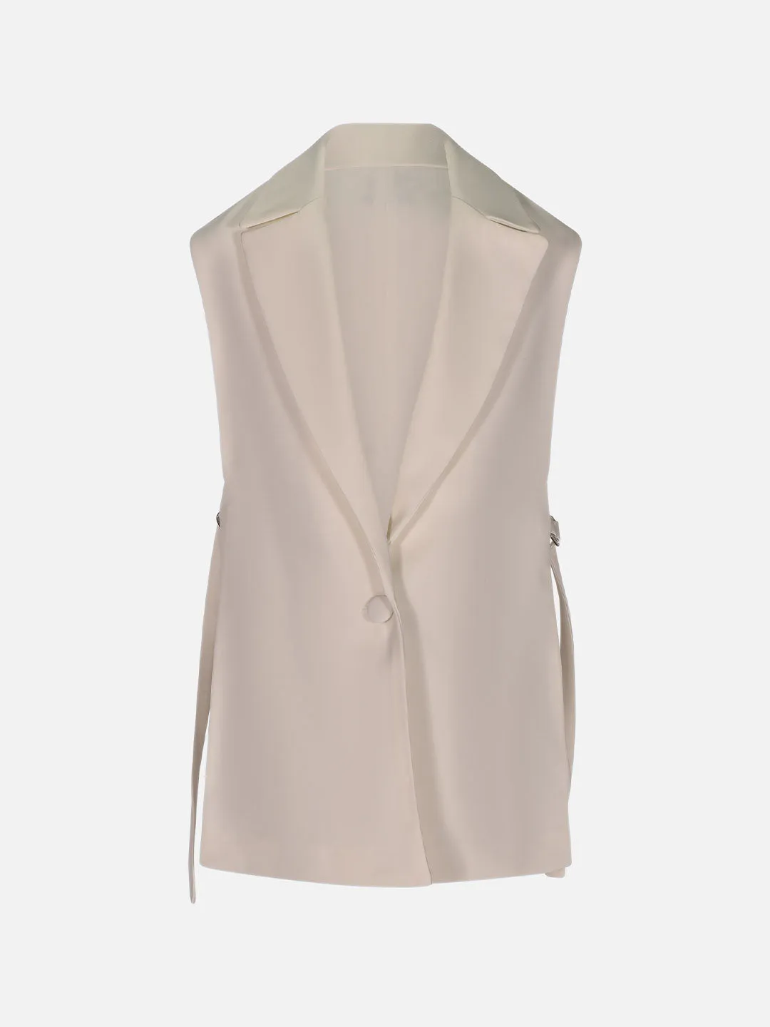 Marc Ellis gilet kids bianco lungo