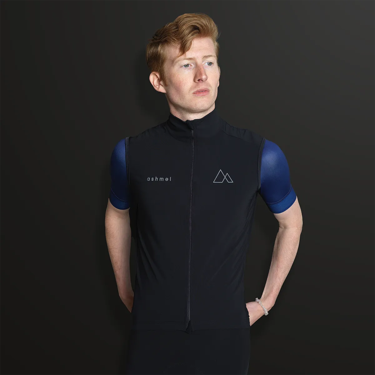 Men's Waterproof Gilet - Black