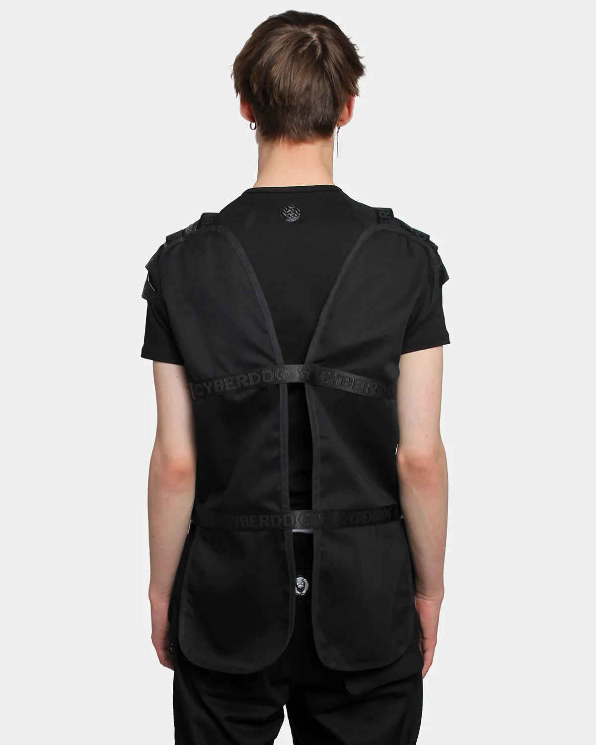 MULTI POCKET GILET / WAISTCOAT BLACK