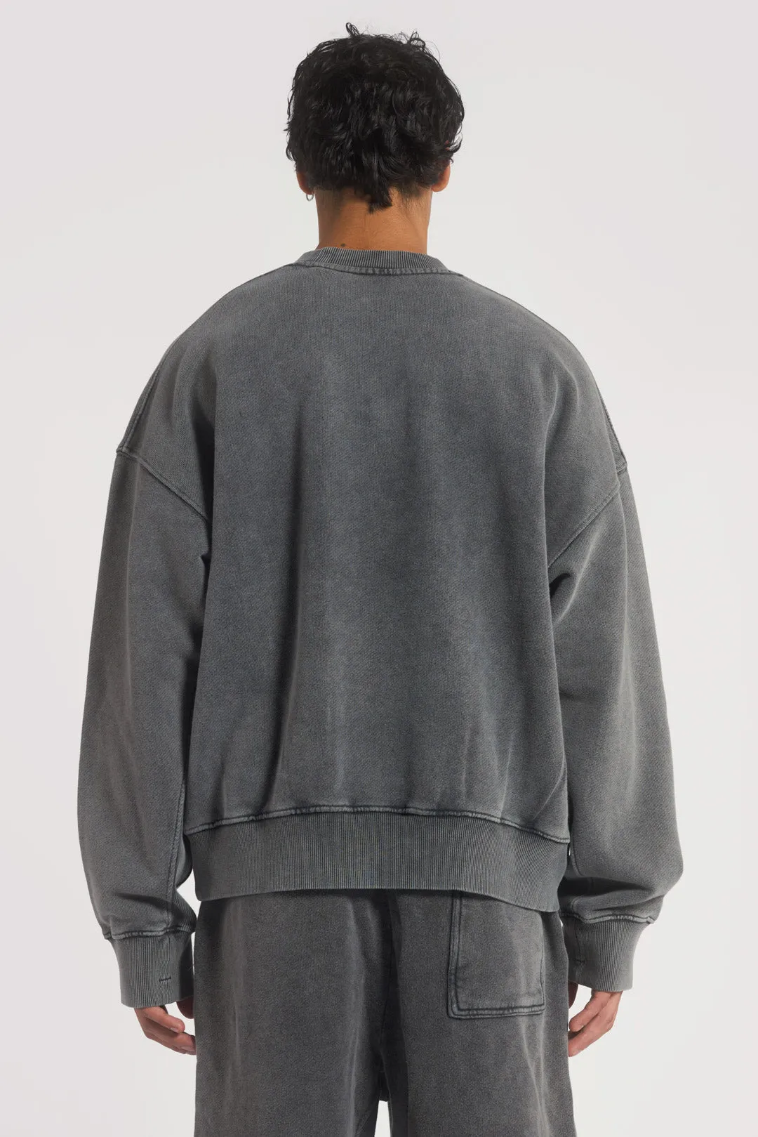 NTRLS Chrome Grey Crew Neck Sweatshirt