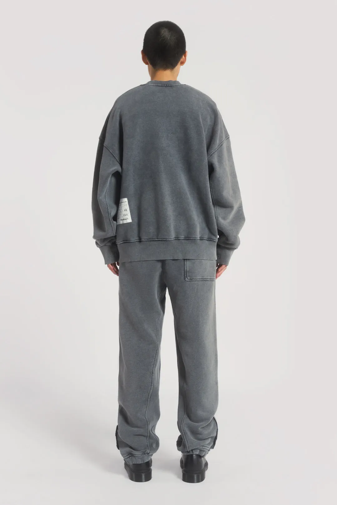 NTRLS Chrome Grey Crew Neck Sweatshirt
