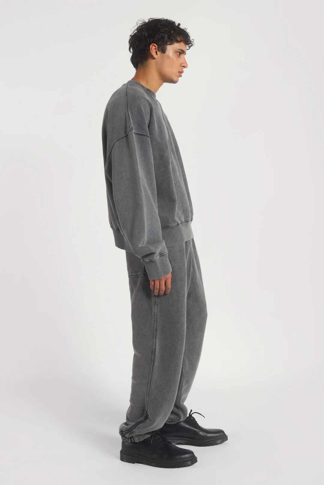 NTRLS Chrome Grey Crew Neck Sweatshirt