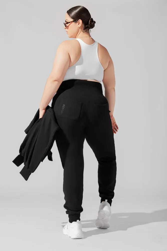 Ooey Gooey Jogger - Black