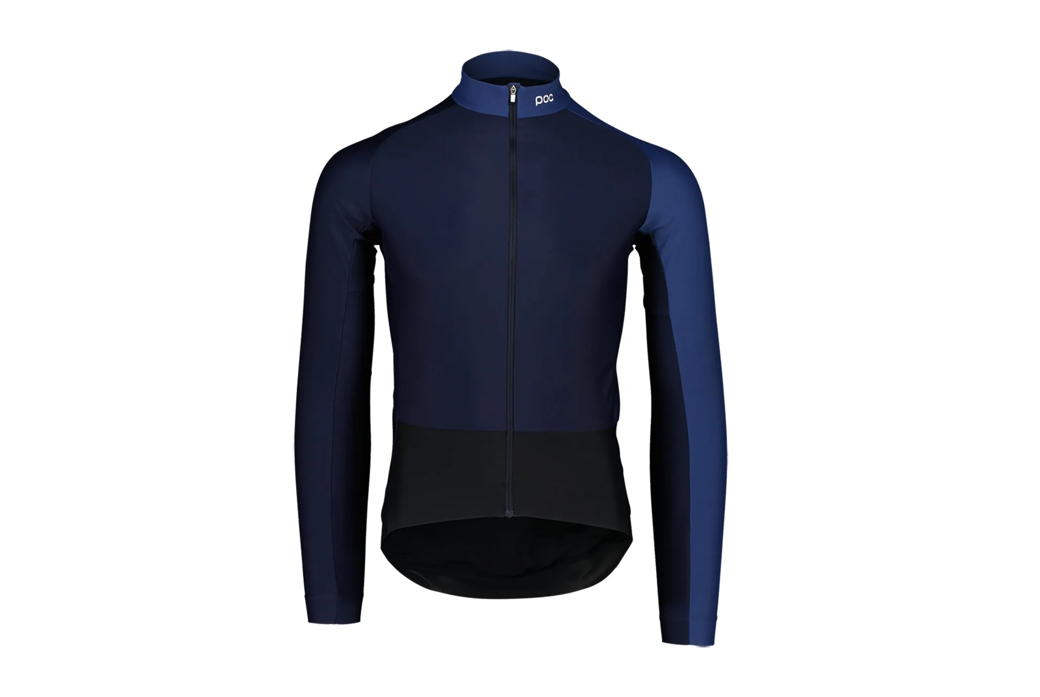 POC Essential Road Mid LS Jersey Turmaline Blue/Lead Blue Medium