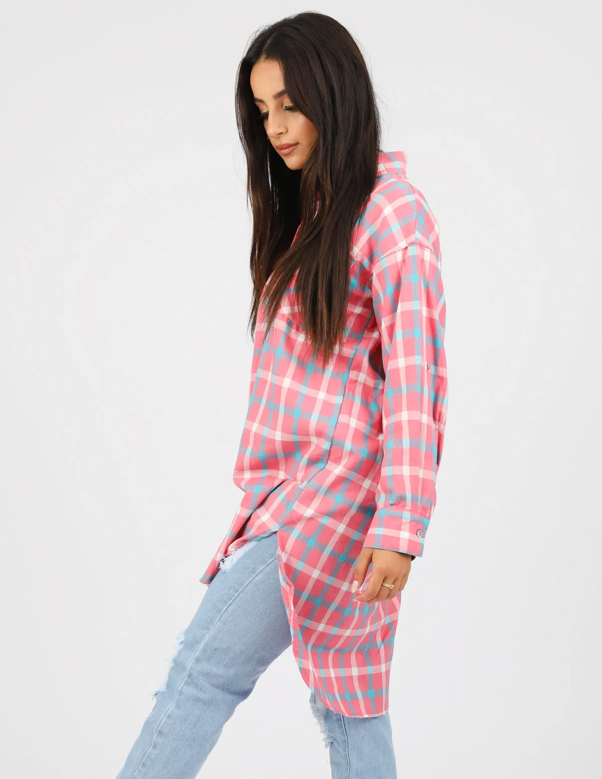 Raya Plaid Blouse