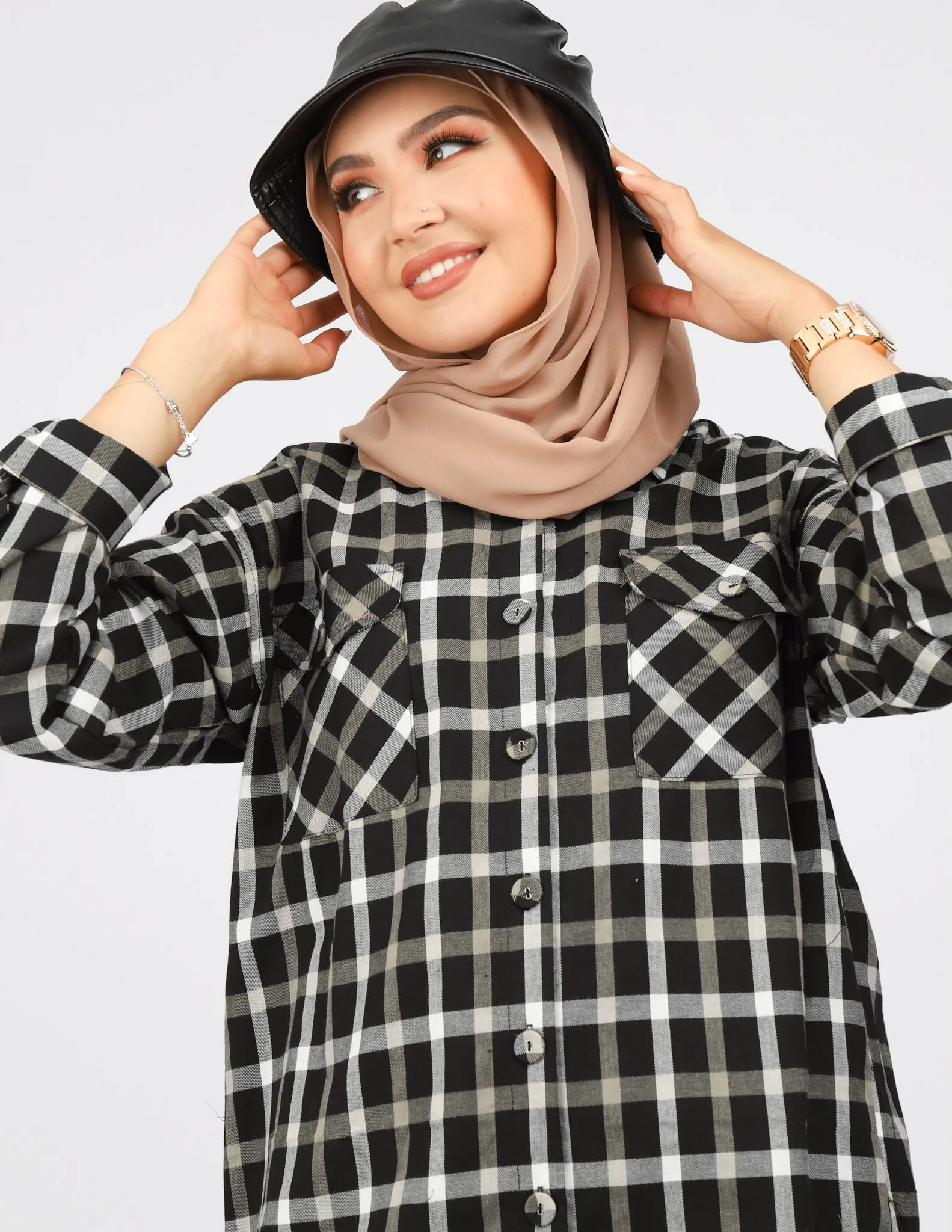 Raya Plaid Blouse