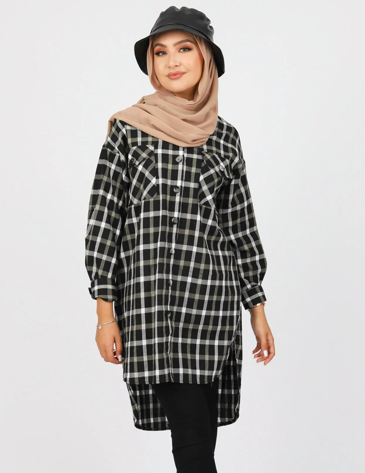 Raya Plaid Blouse