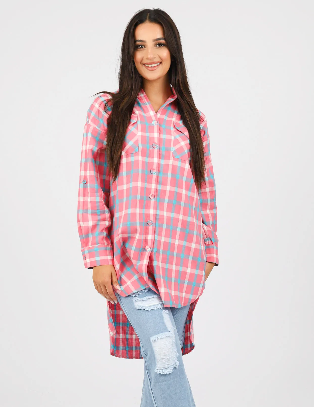 Raya Plaid Blouse