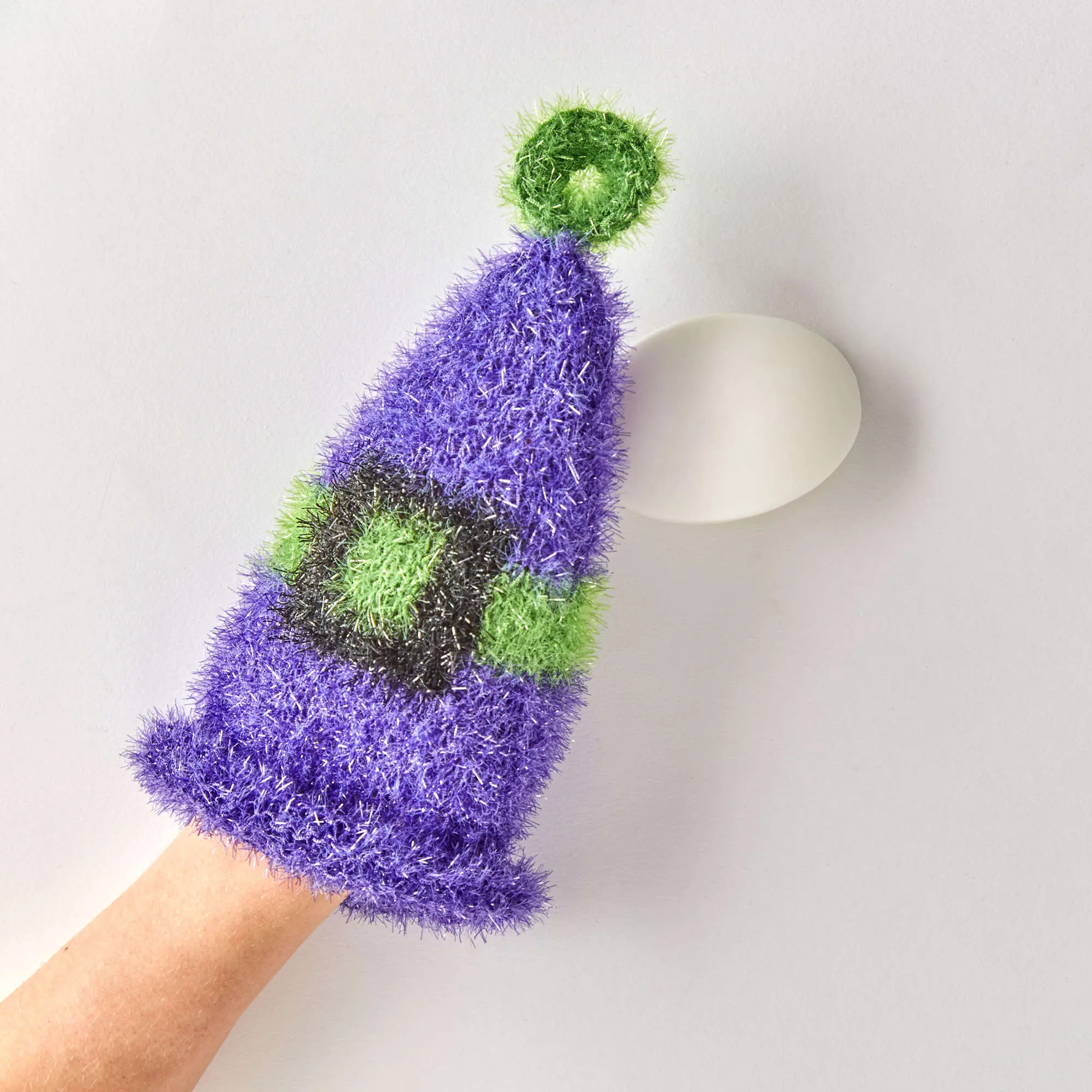 Red Heart Knit Halloween Scrubby