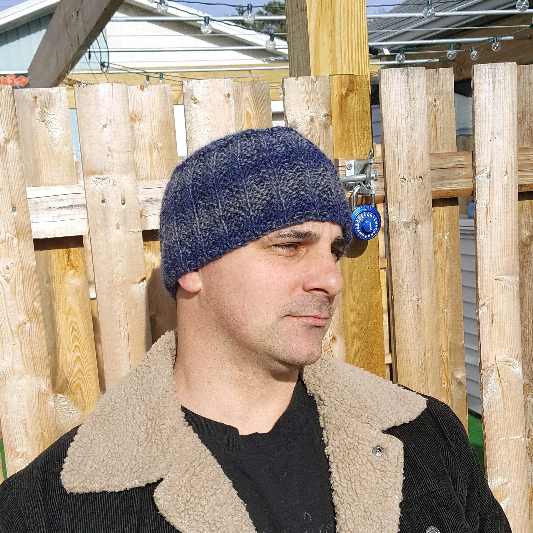 Stormy Night Knit Beanie