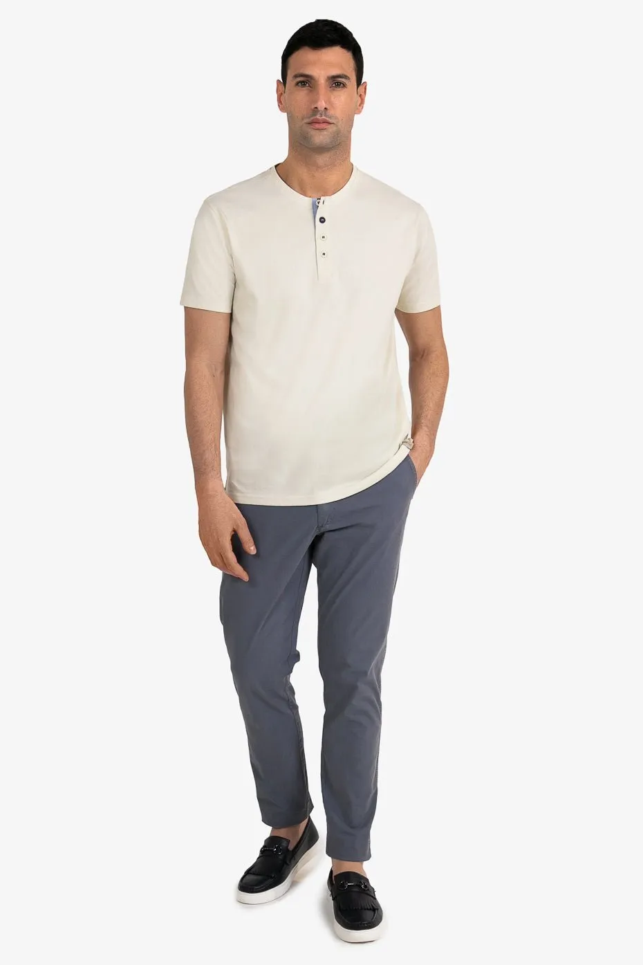 T-Shirt jersey in cotone - Botton
