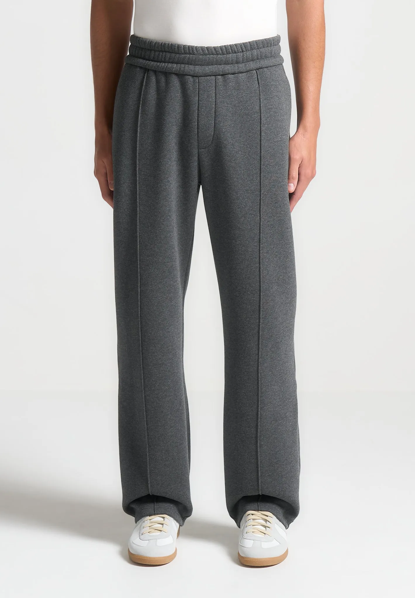 Éternel Pintuck Joggers - Dark Grey